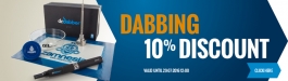 10% Discount Dabbing